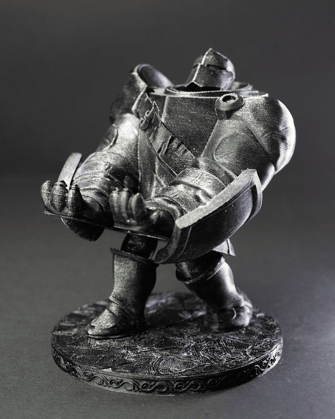 Dark Knight Controller Holder (Metal Black)