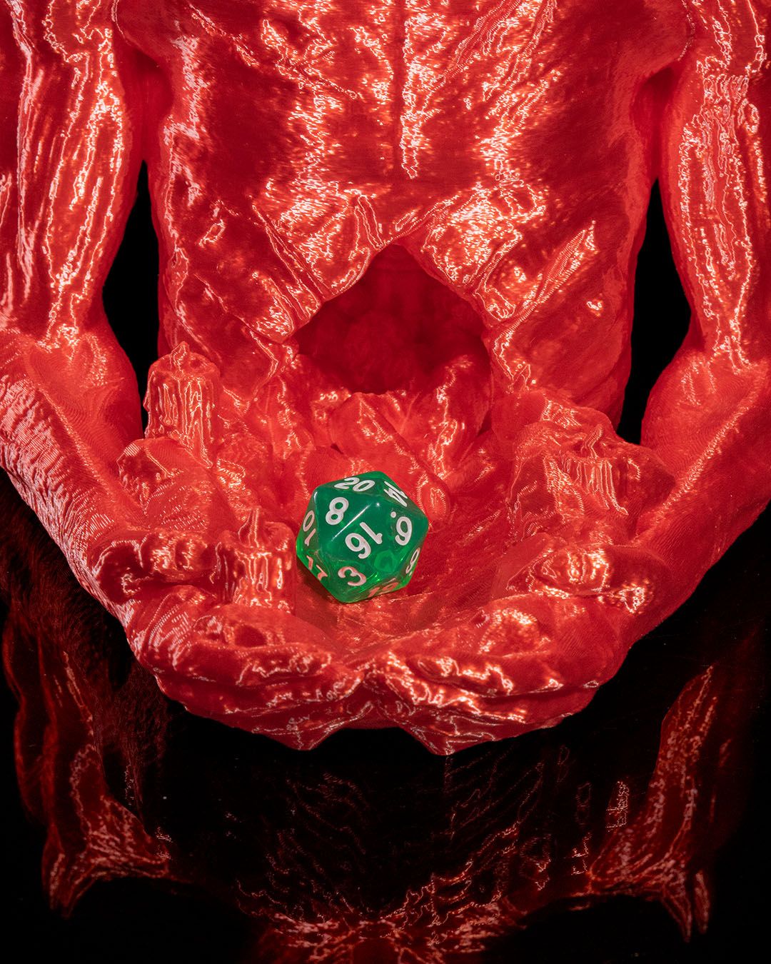 Imp Hunger Dice Tower (Red Transp.)