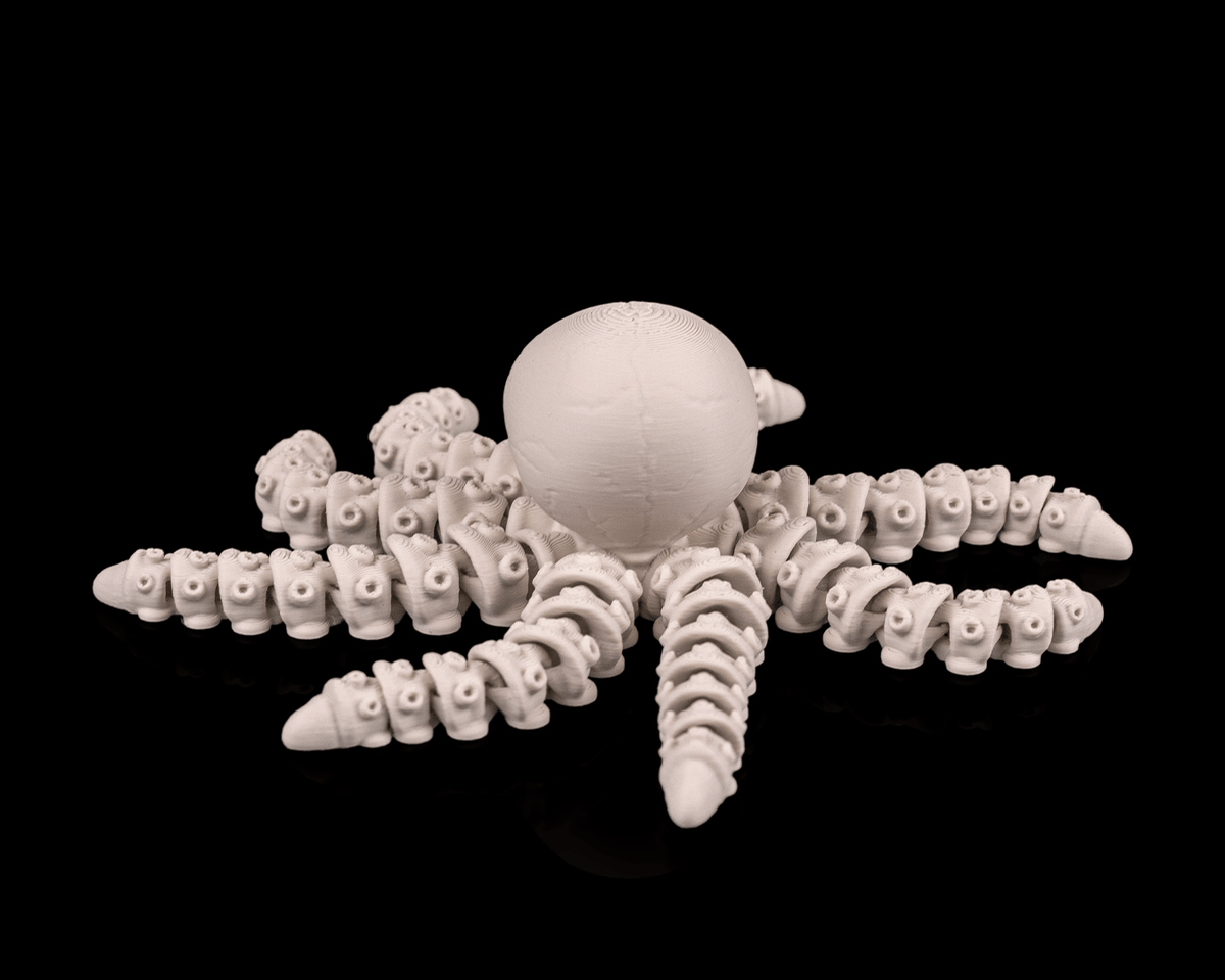 Skeleton Octopus (Bone White)