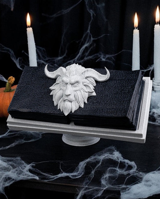 The Guardian Napkin Holder (White Marble)