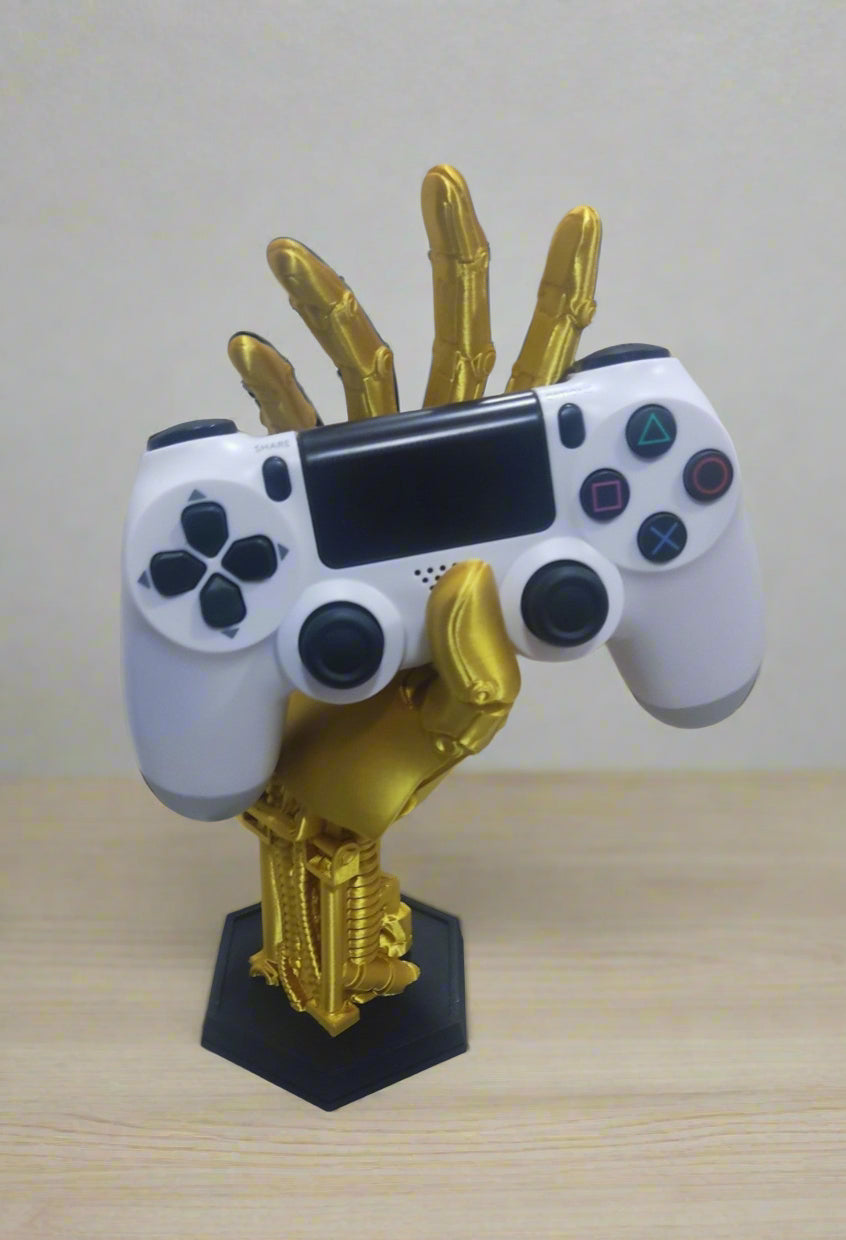 Robot Hand Controller Holder (Gold)