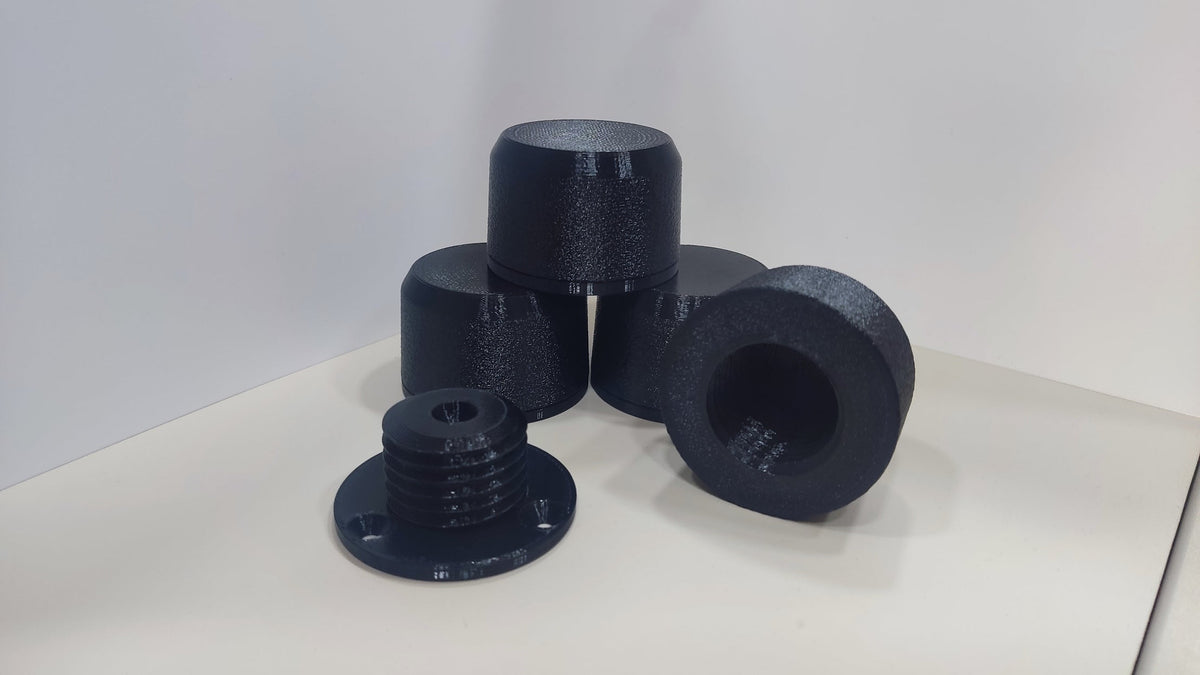 Ρυθμιζόμενο ποδαράκι επίπλου 60Χ40 (Black)