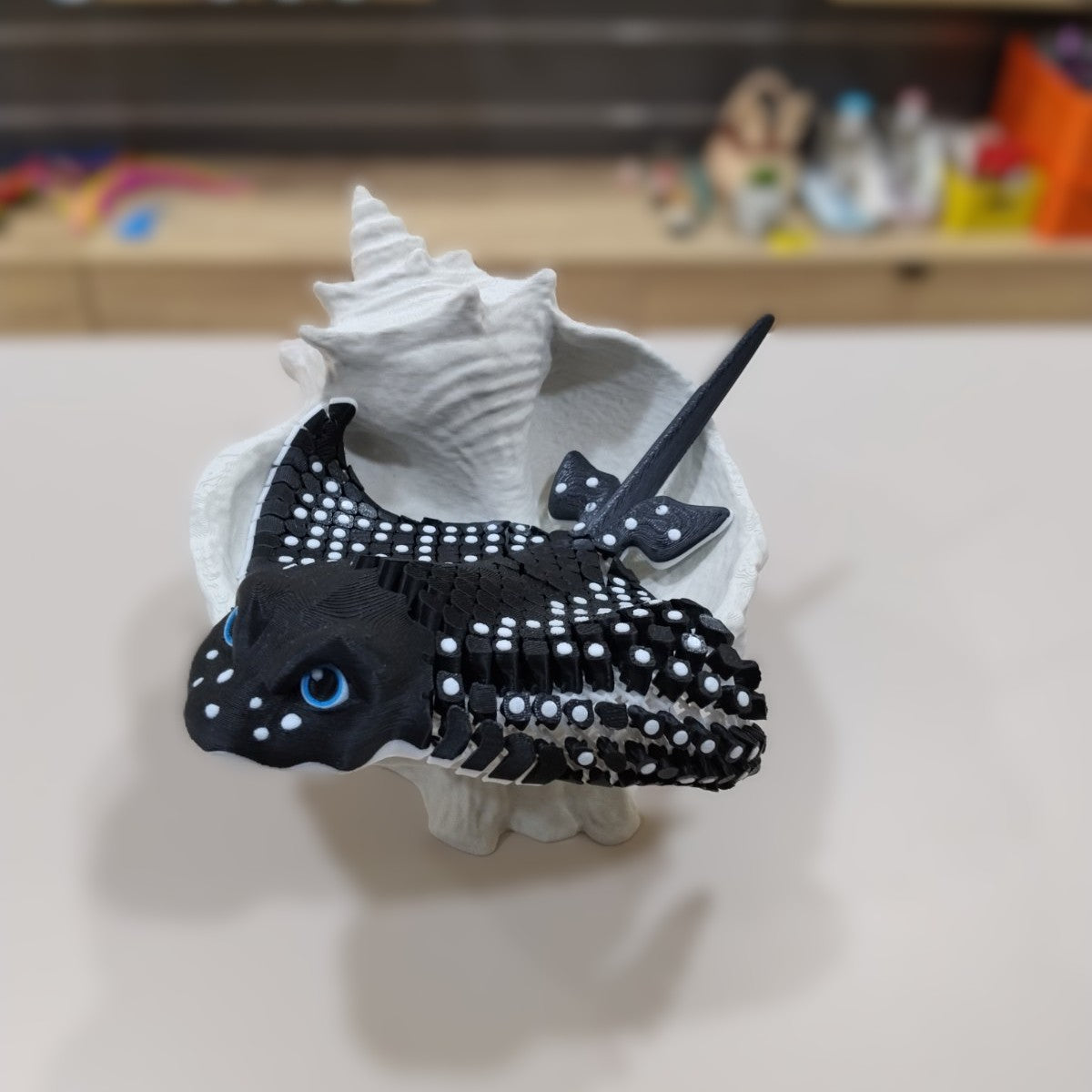 Igor, the Spotted Eagle Ray (Black)
