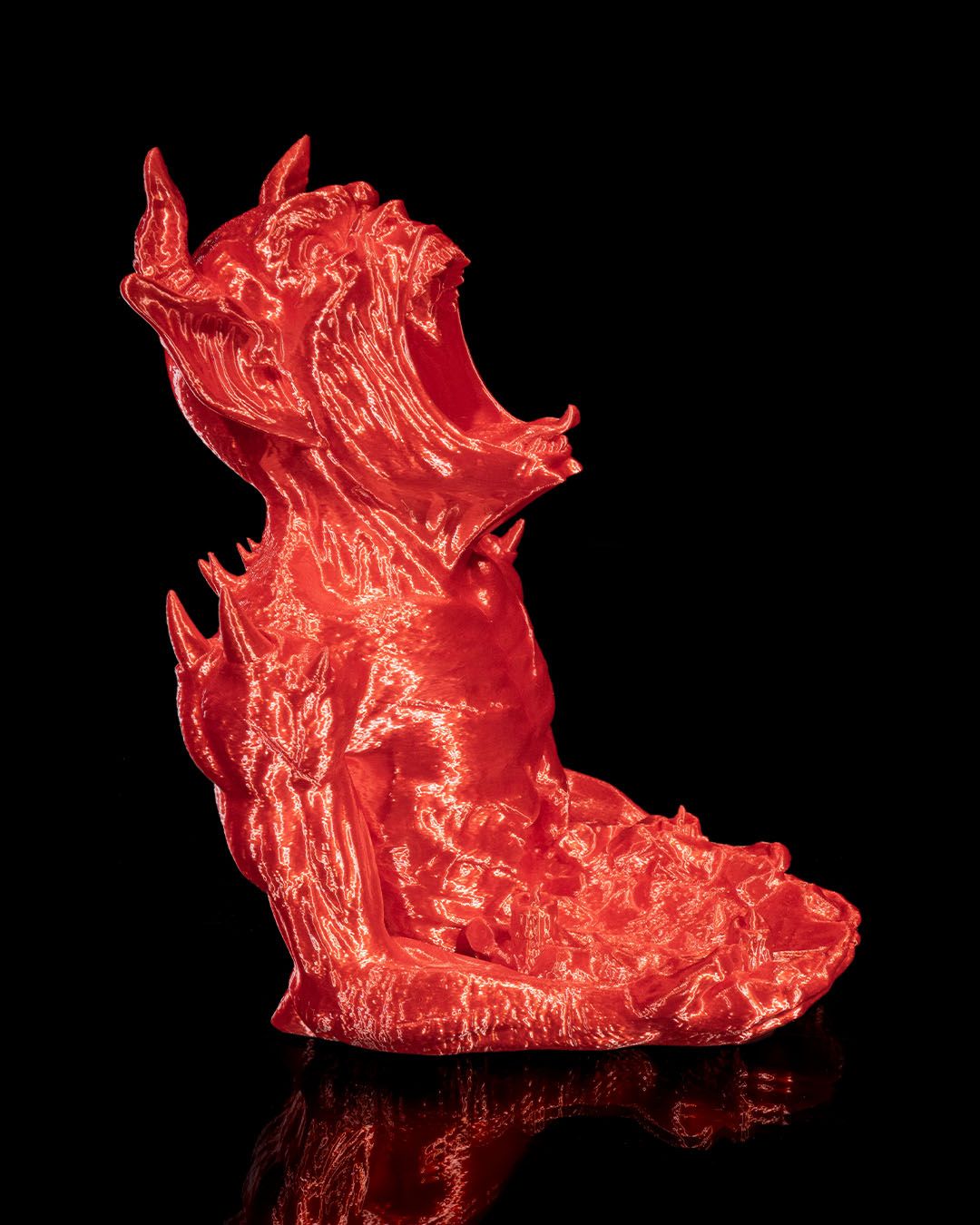 Imp Hunger Dice Tower (Red Transp.)