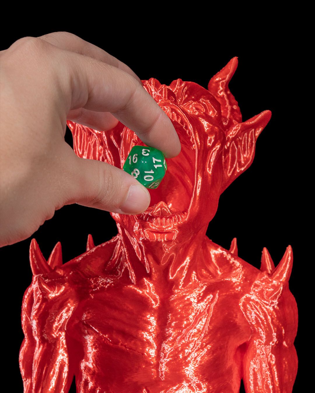 Imp Hunger Dice Tower (Red Transp.)