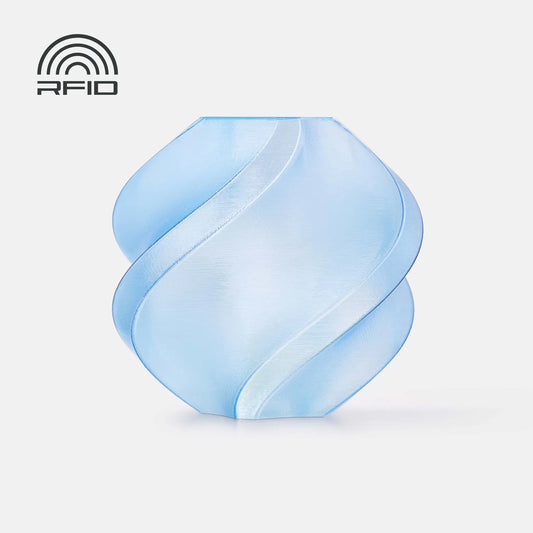Filament Bambu Petg Translucent Light Blue 32600 1.75 1kg Refill