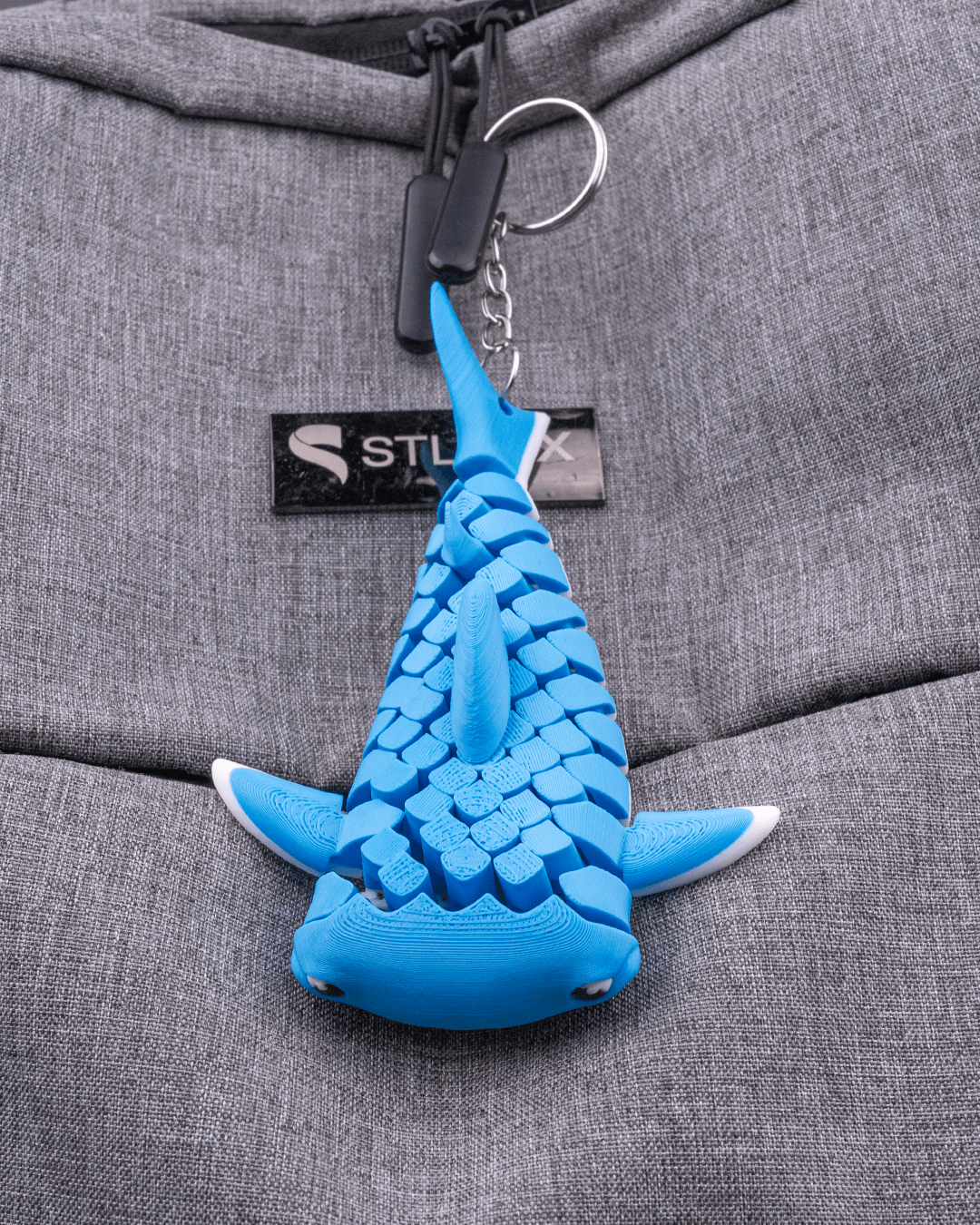 Mark, the Whale Shark keychain (Blue)