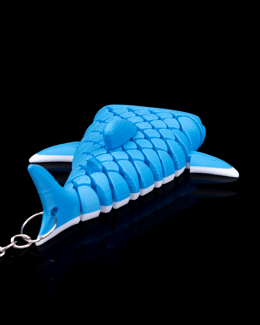 Mark, the Whale Shark keychain (Blue)