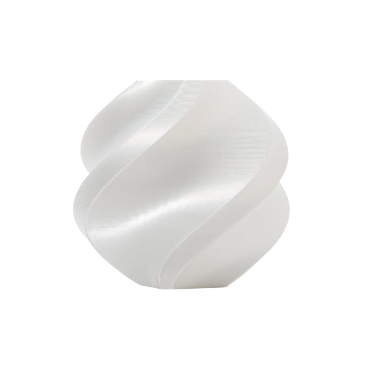 Filament Bambu Pla Silk+ White 13110 1.75 1kg With Spool