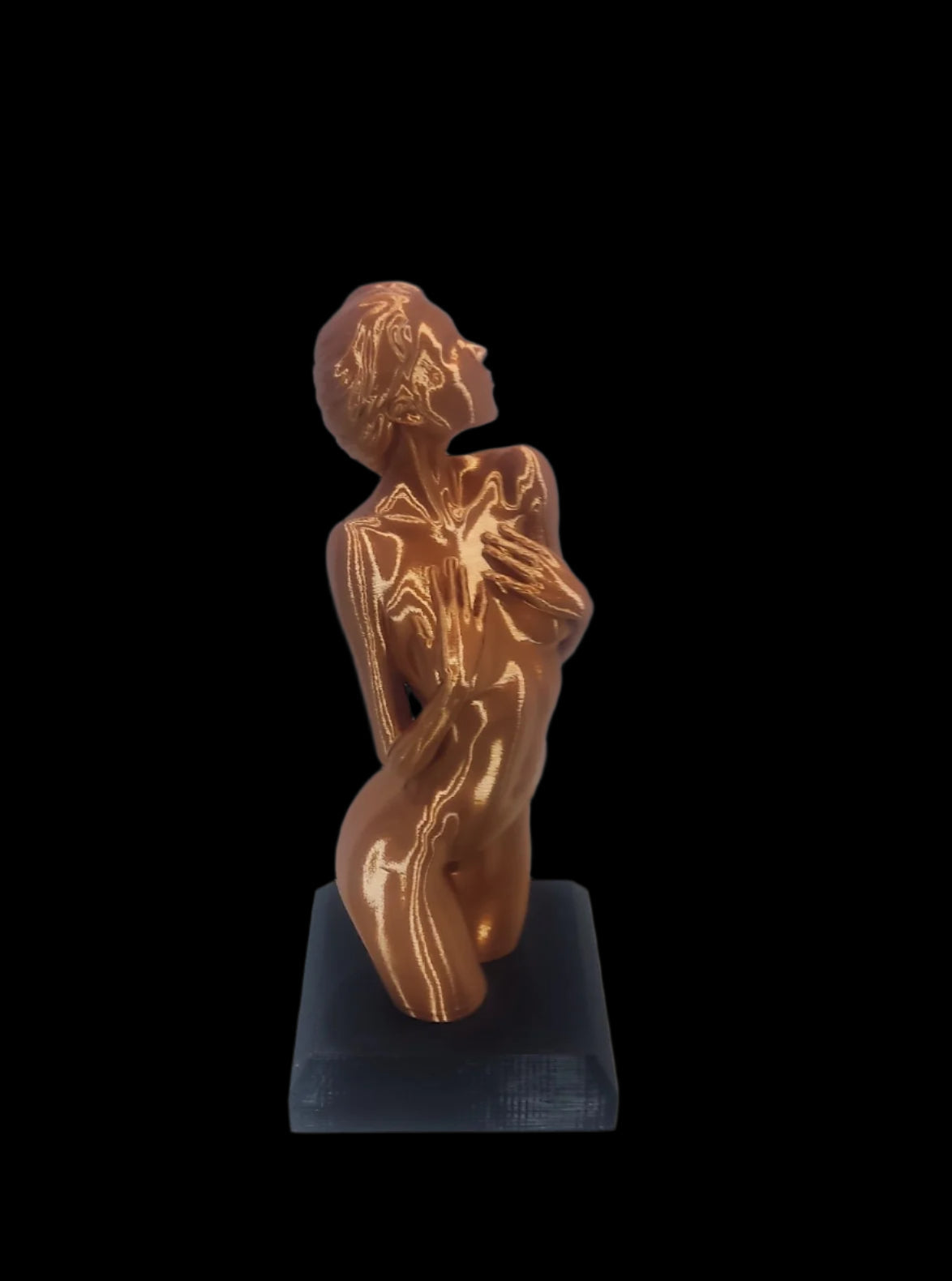 Woman Figurine (Copper-Black)